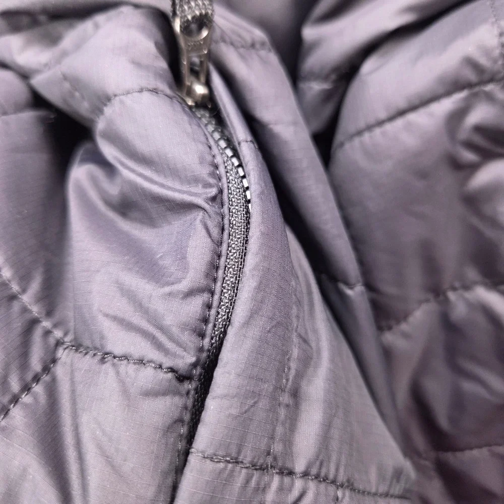 Patagonia Nano Puff Jacket Kids XL 14 Black Quilted Insulated Brick Pattern Gorp